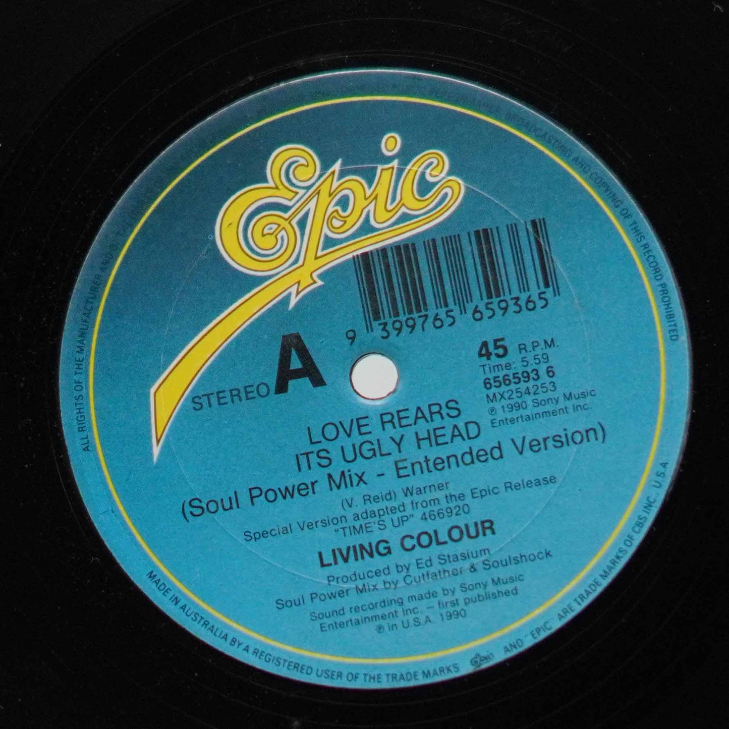 Living Colour ‎– Love Rears It's Ugly Head
