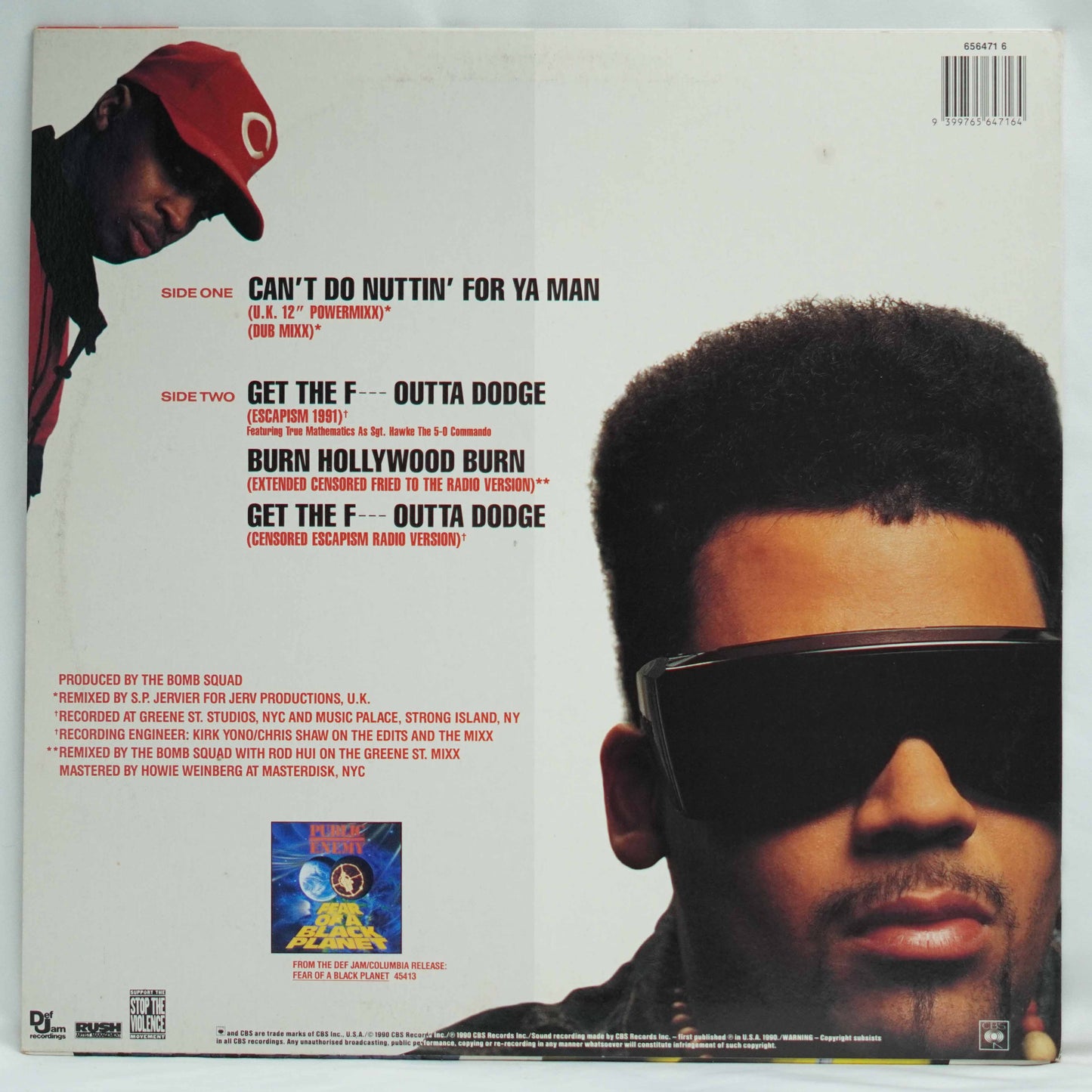Public Enemy ‎– Can't Do Nuttin' For Ya Man