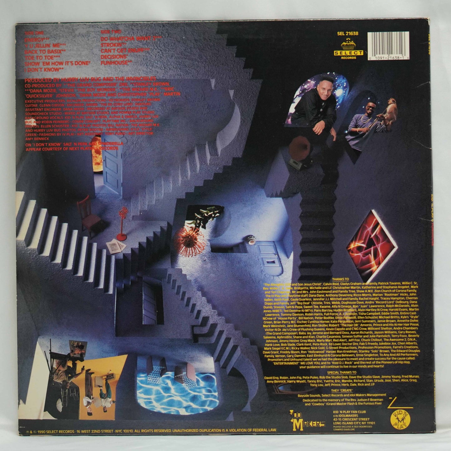 Kid 'N' Play ‎– Kid 'N Play's Funhouse