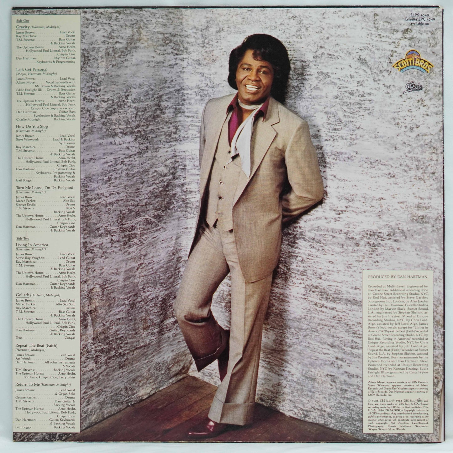James Brown ‎– Gravity