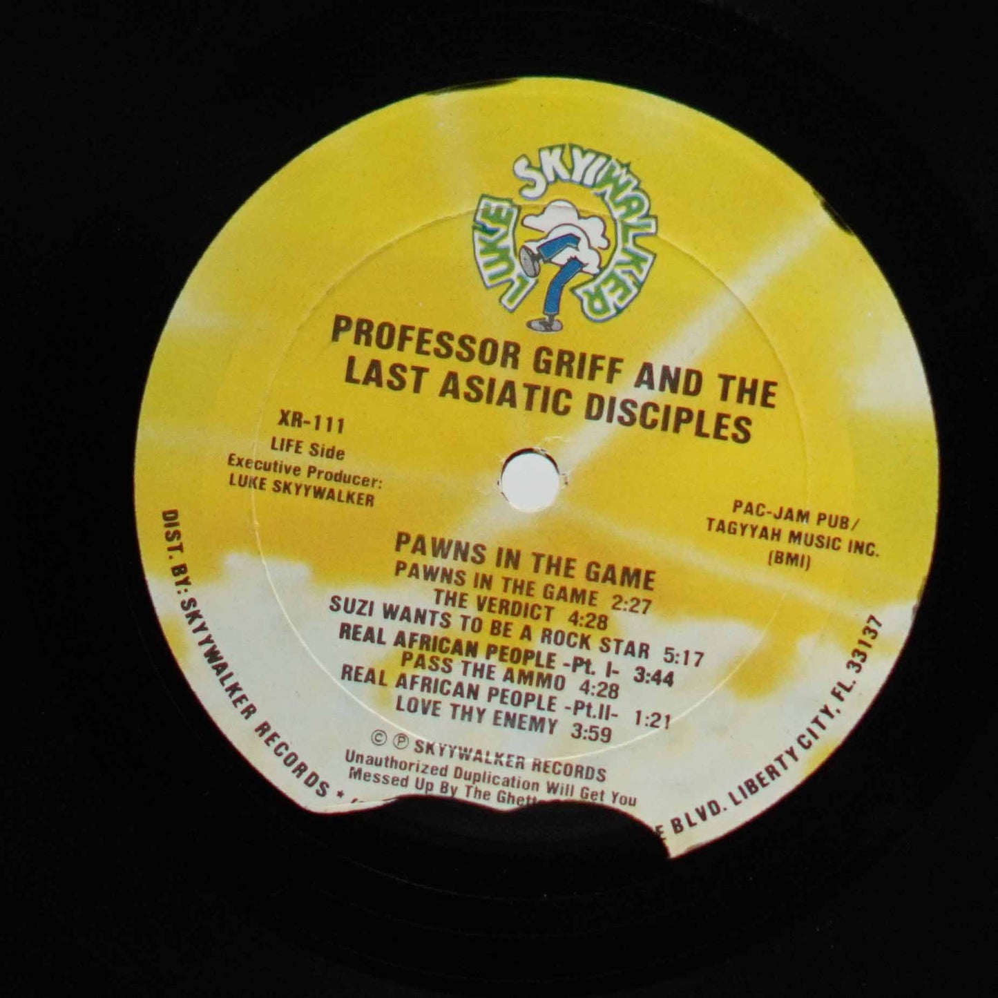 Professor Griff And The Last Asiatic Disciples ‎– Pawns In The Game
