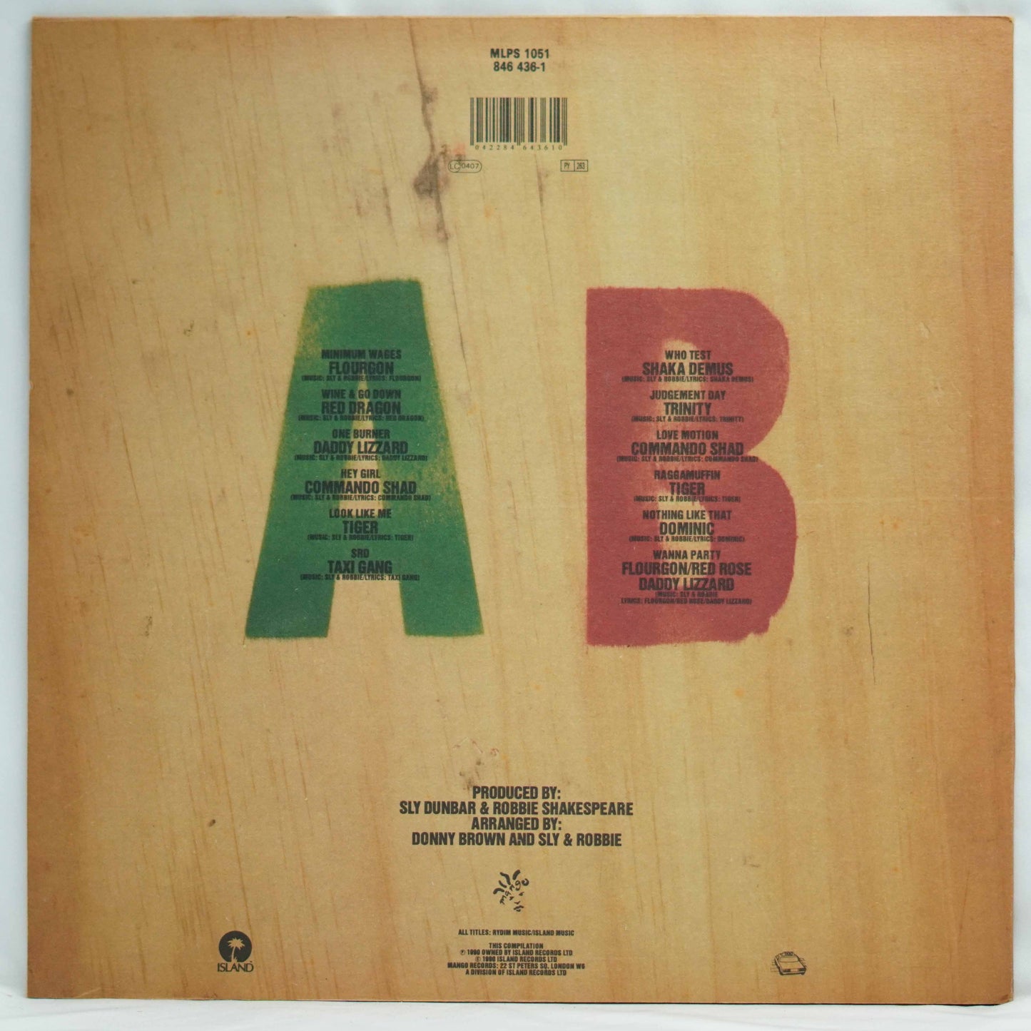 Sly & Robbie ‎– DJ Riot
