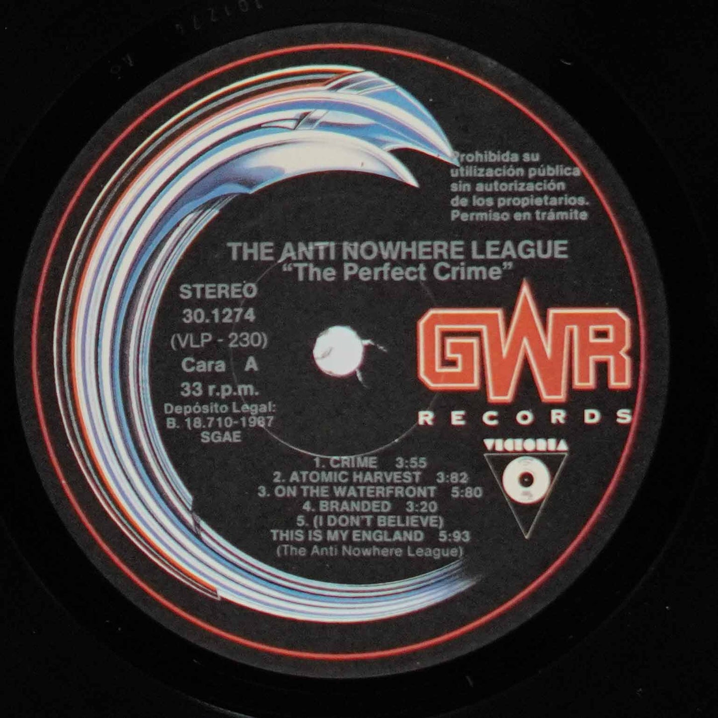 The Anti Nowhere League‎– The Perfect Crime