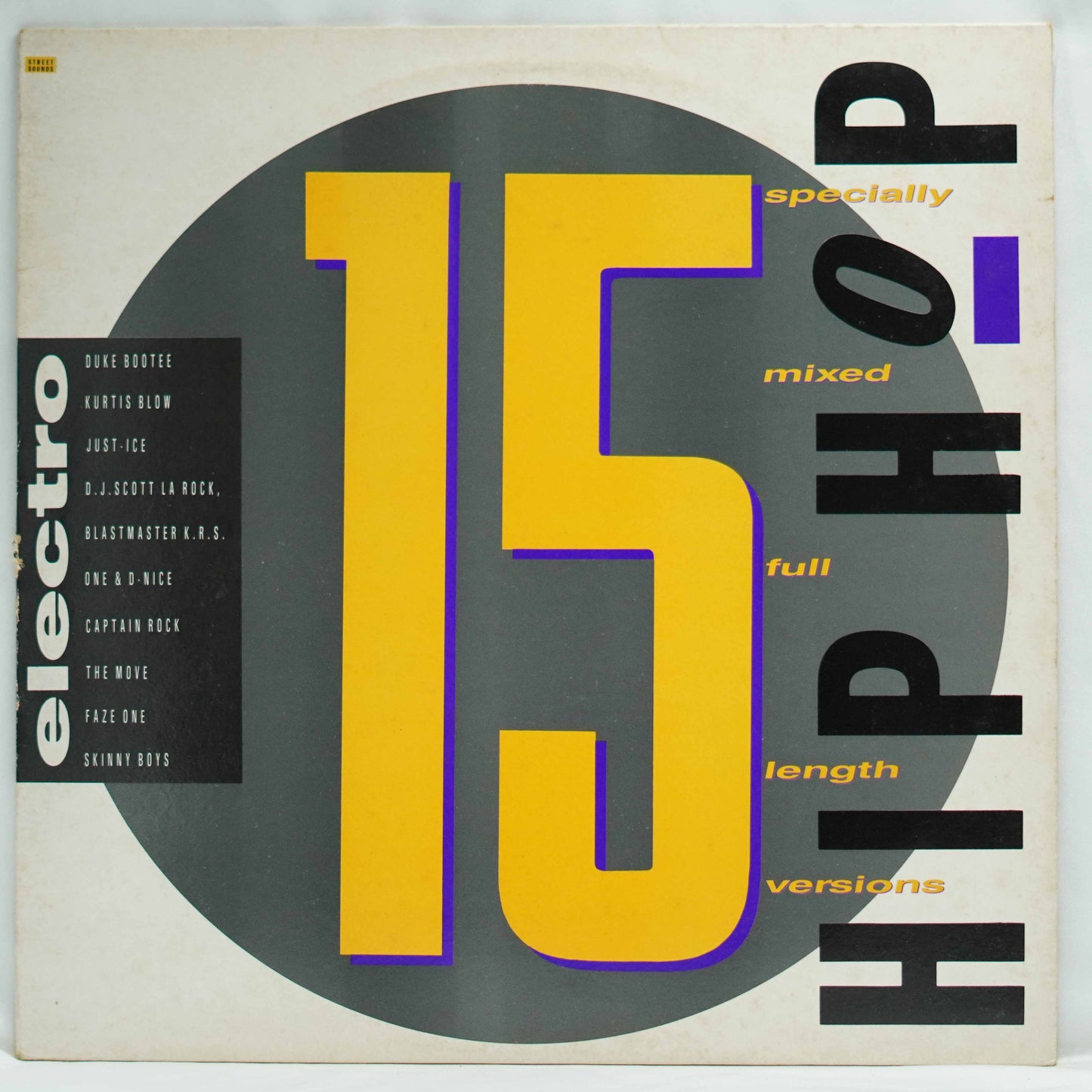 Various ‎– Street Sounds Hip Hop Electro 15
