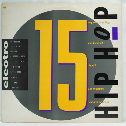Various ‎– Street Sounds Hip Hop Electro 15