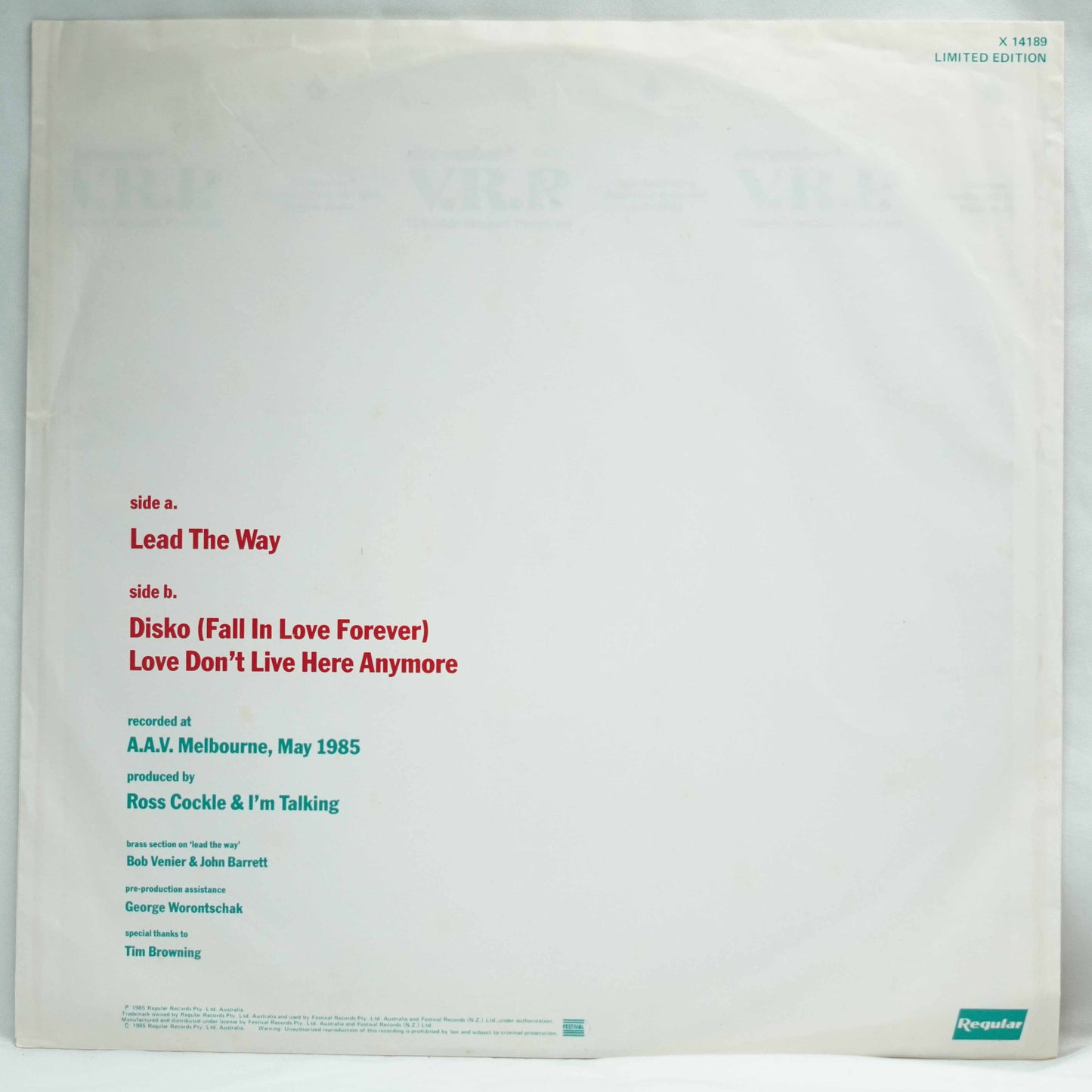 I'm Talking – Lead The Way