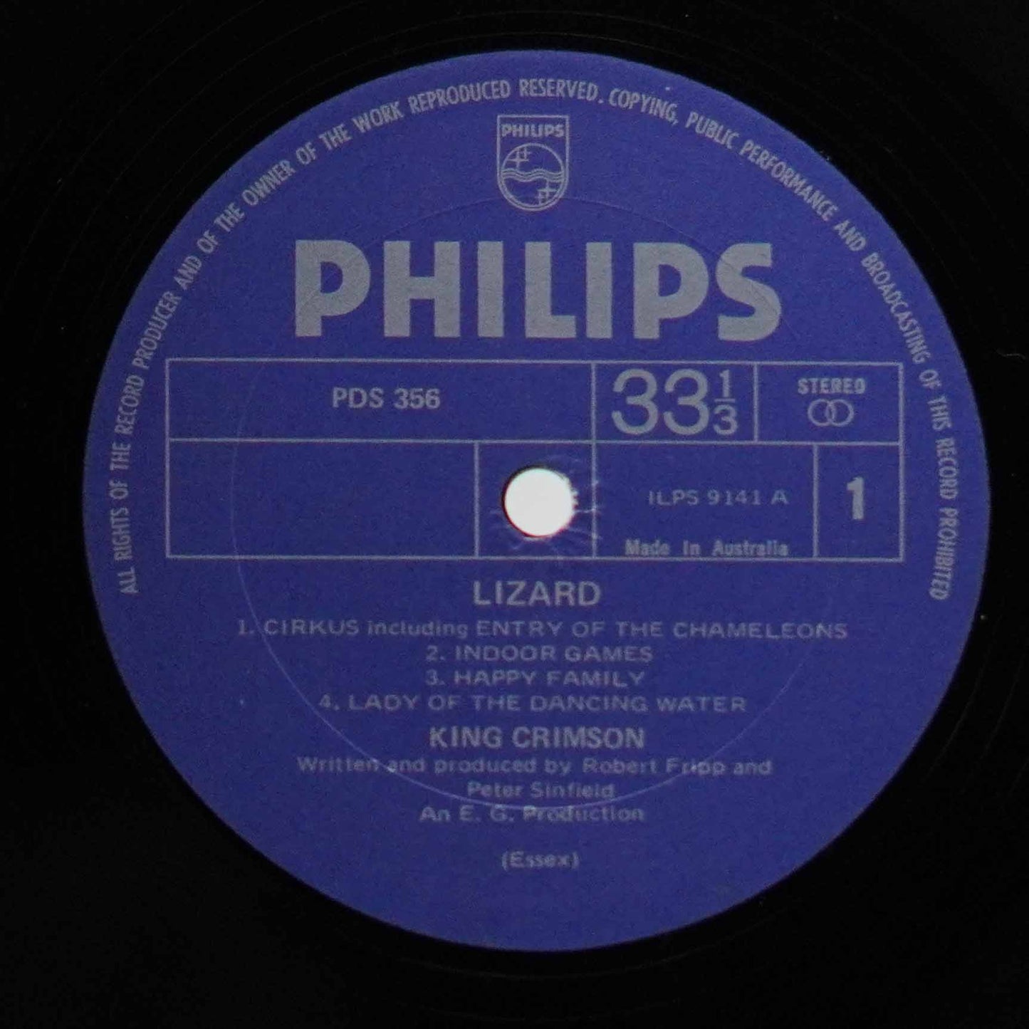King Crimson ‎– Lizard