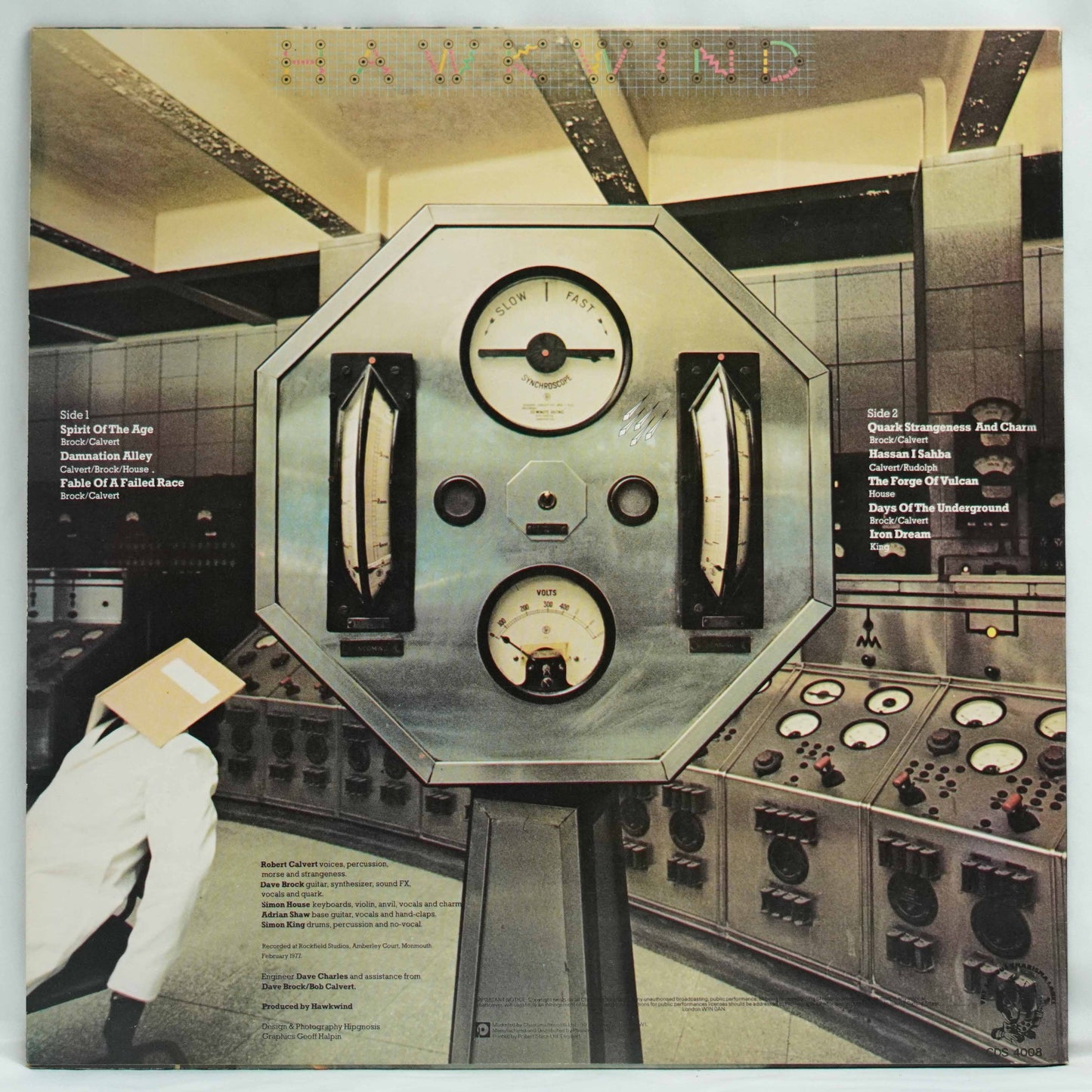 Hawkwind ‎– Quark, Strangeness And Charm