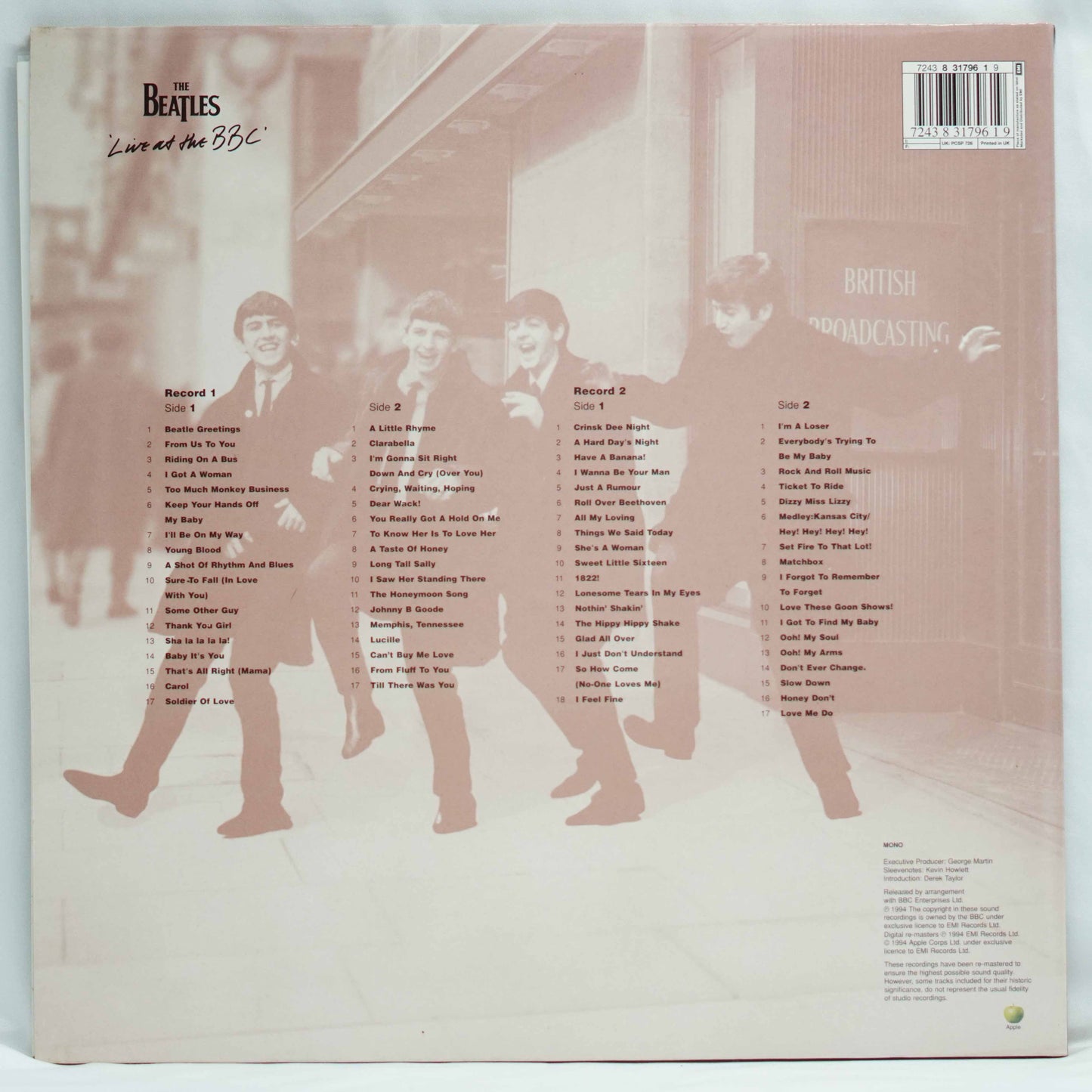 The Beatles ‎– Live At The BBC