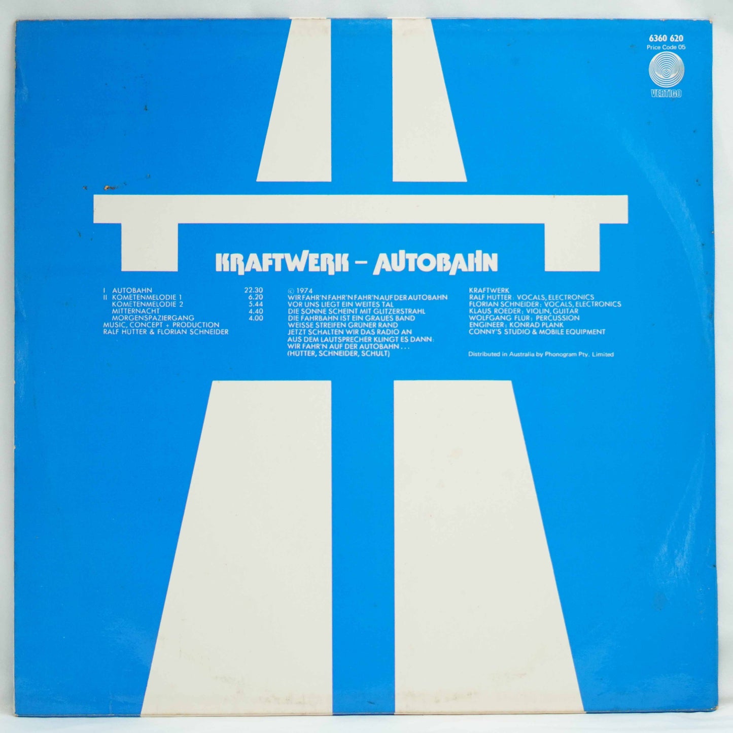 Kraftwerk ‎– Autobahn