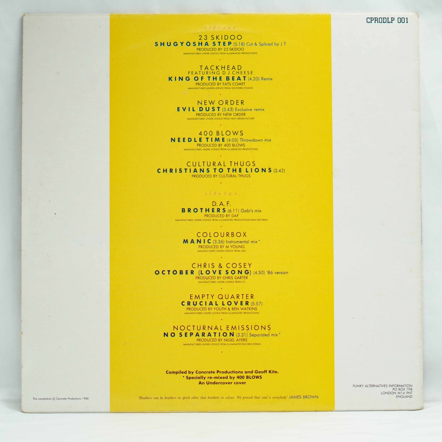 Various – Funky Alternatives Volume 1