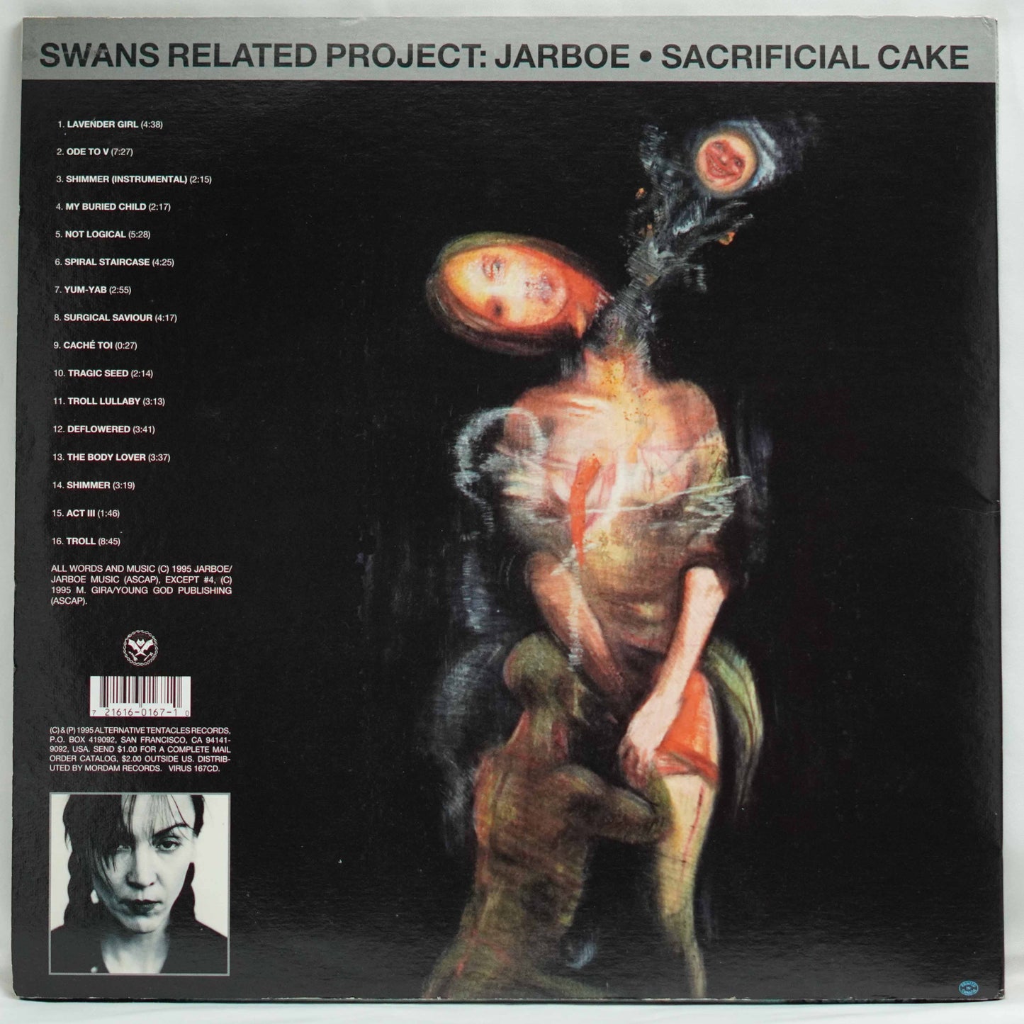 M. Gira / Jarboe ‎– Drainland / Sacrificial Cake