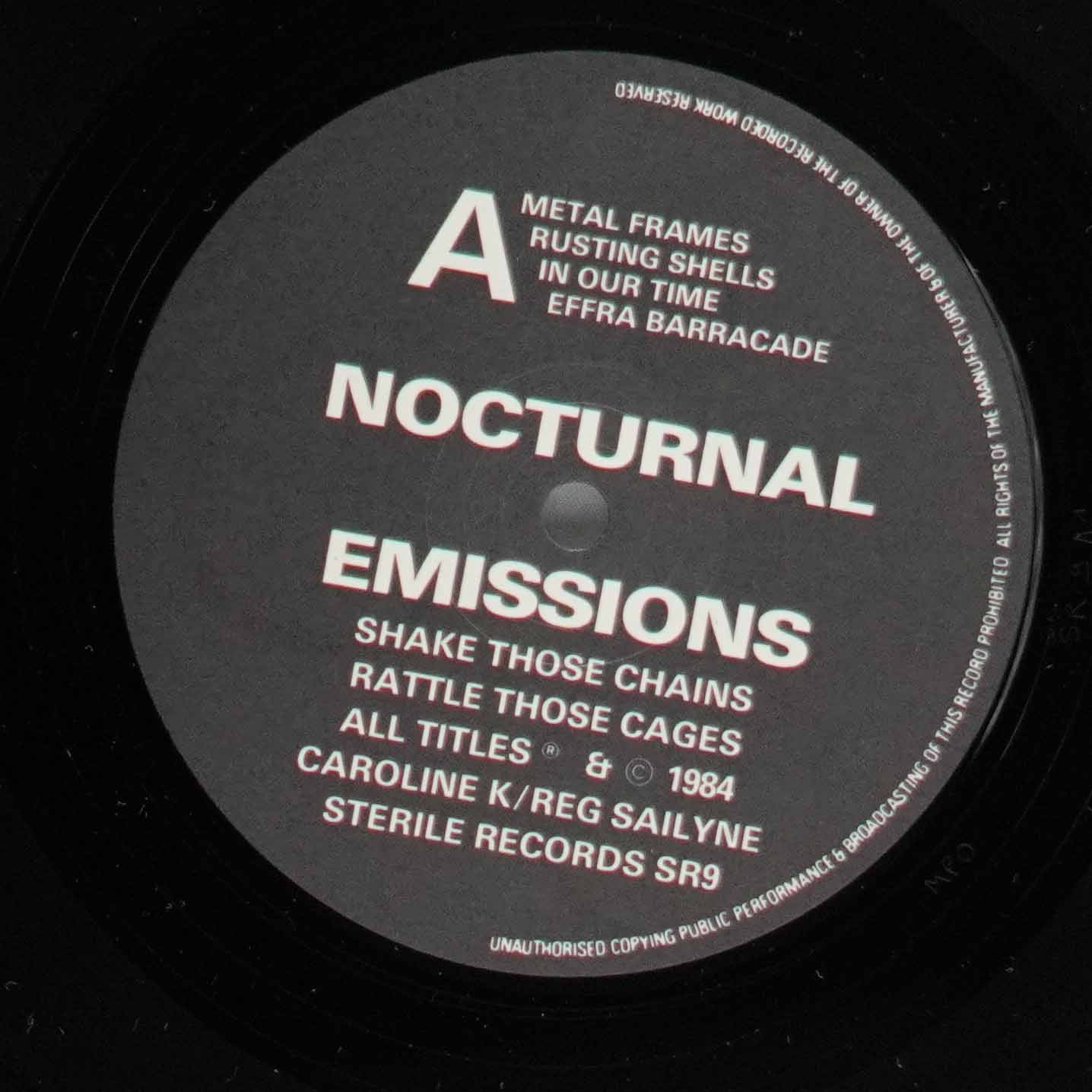 Nocturnal Emissions ‎– Shake Those Chains Rattle Those Cages