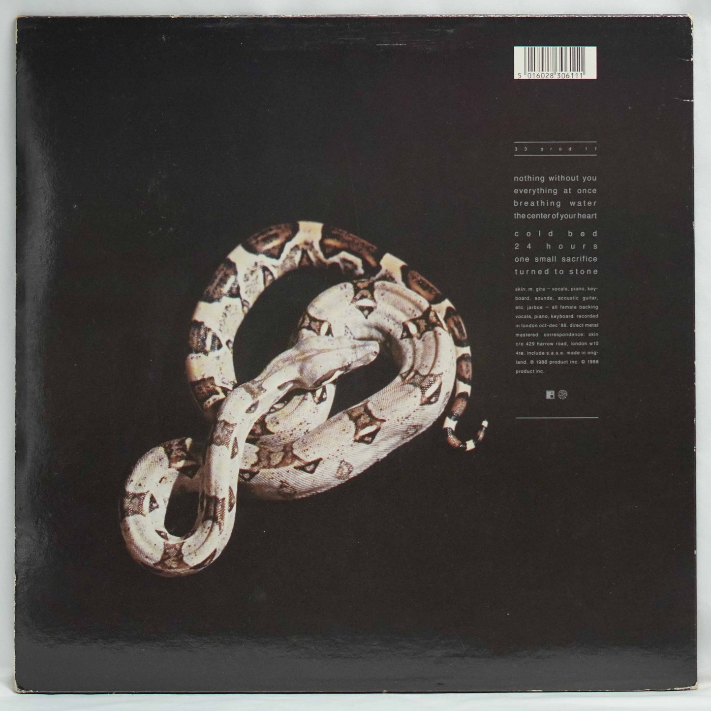 Skin ‎– Shame, Humility, Revenge