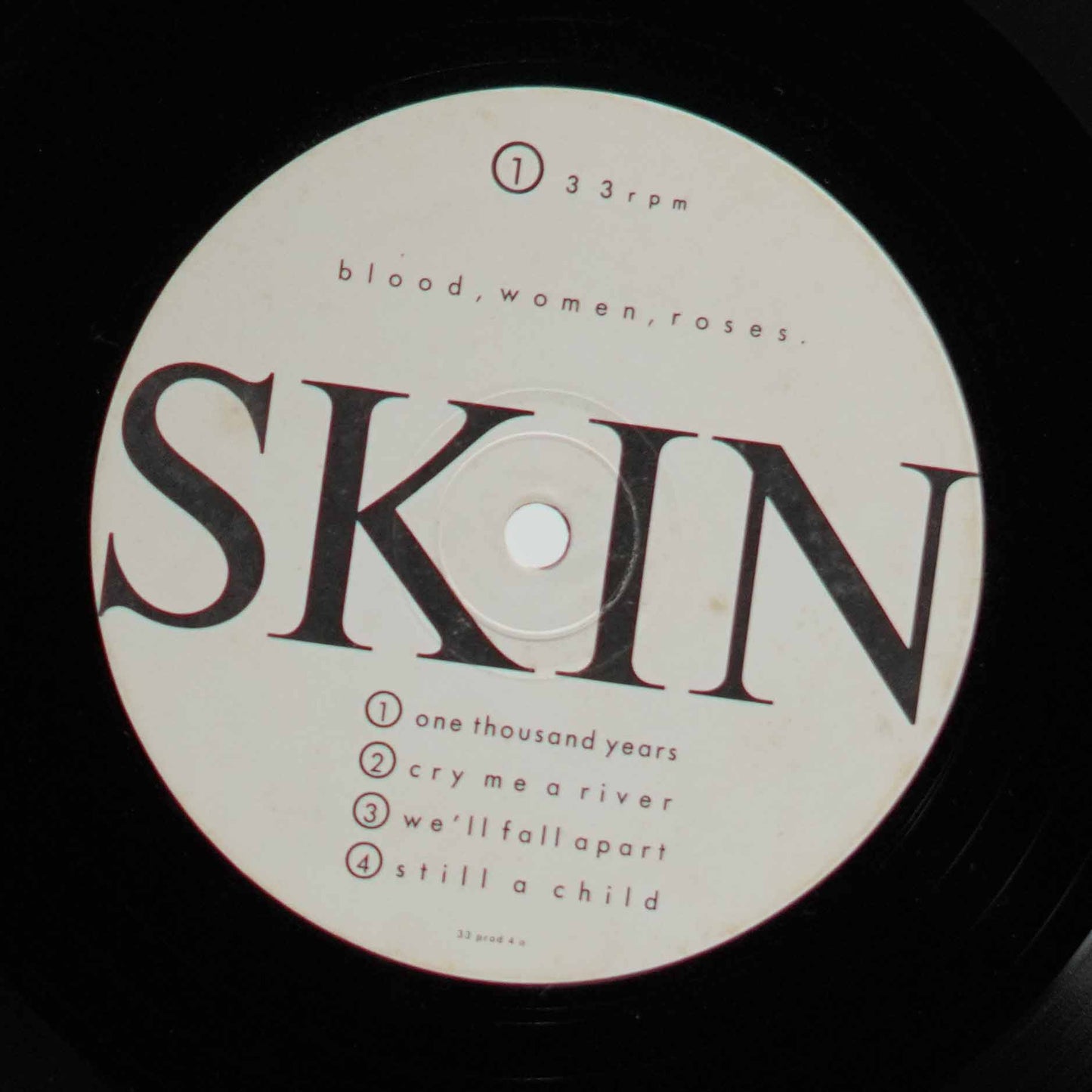 Skin ‎– Blood, Women, Roses
