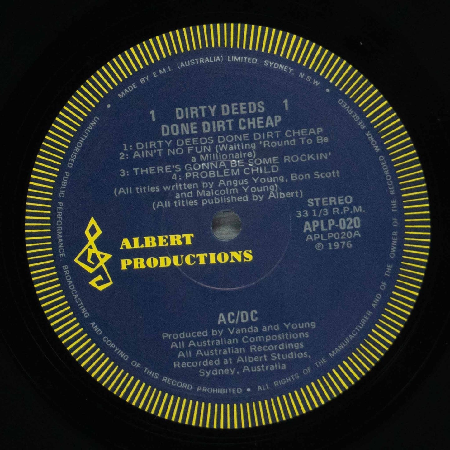 AC/DC – Dirty Deeds Done Dirt Cheap