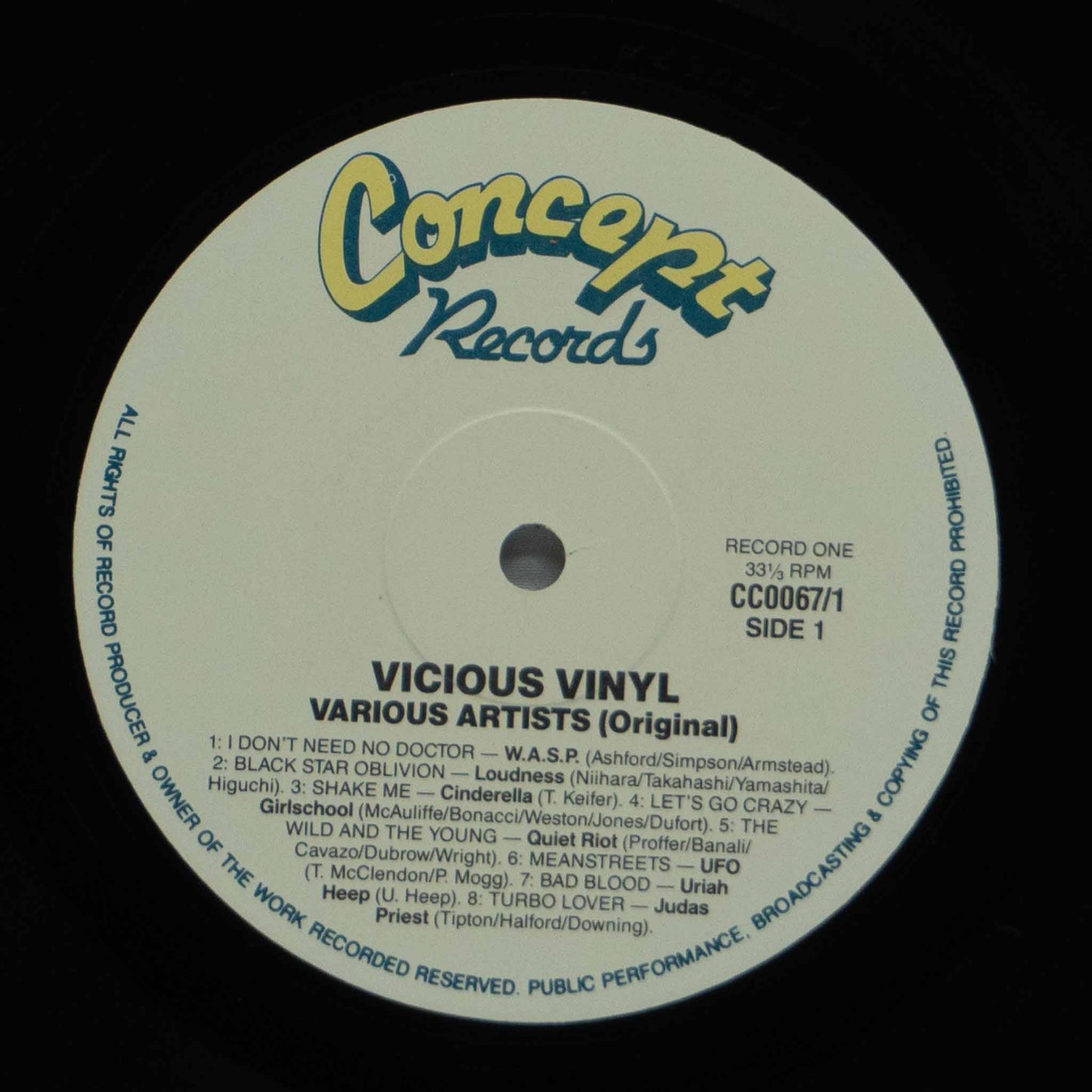 Various – Vicious Vinyl