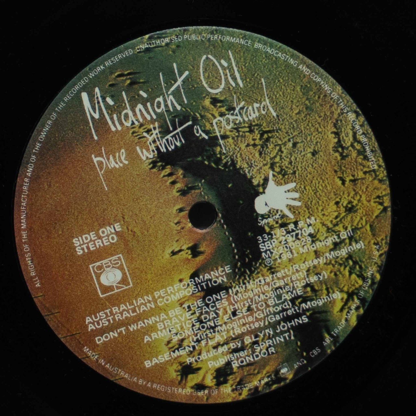Midnight Oil – Place Without A Postcard