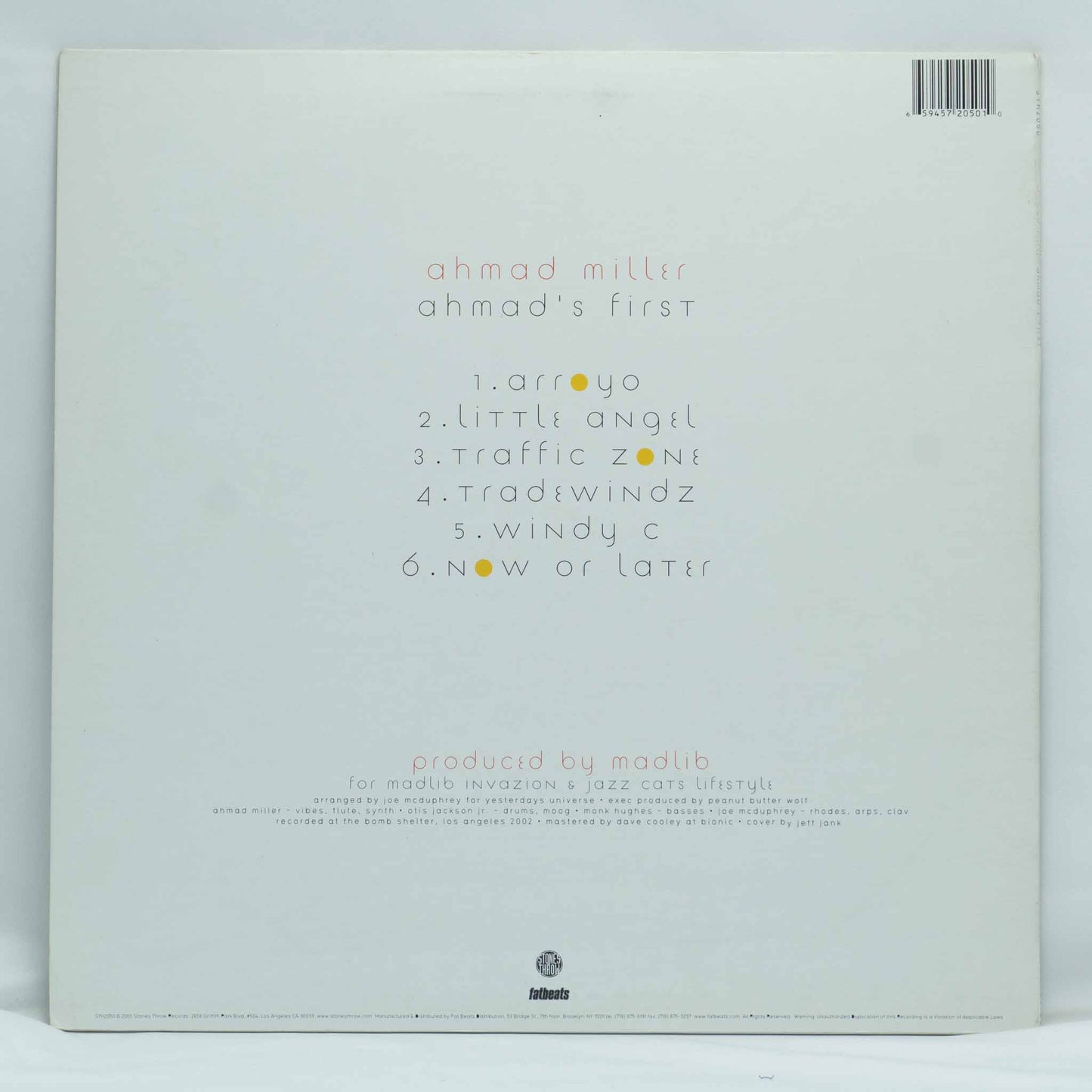 Ahmad Miller ‎– Say Ah!