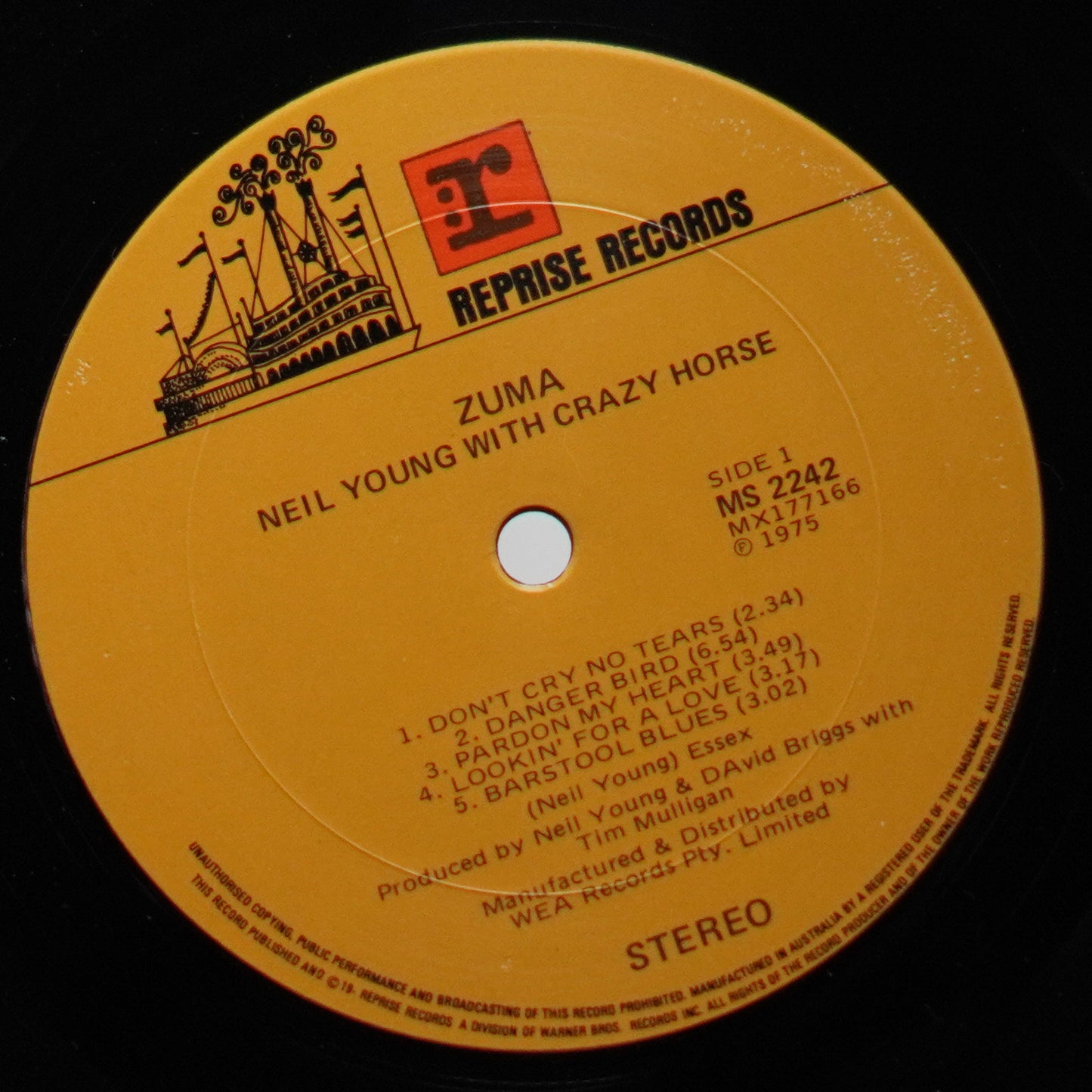 Neil Young With Crazy Horse – Zuma