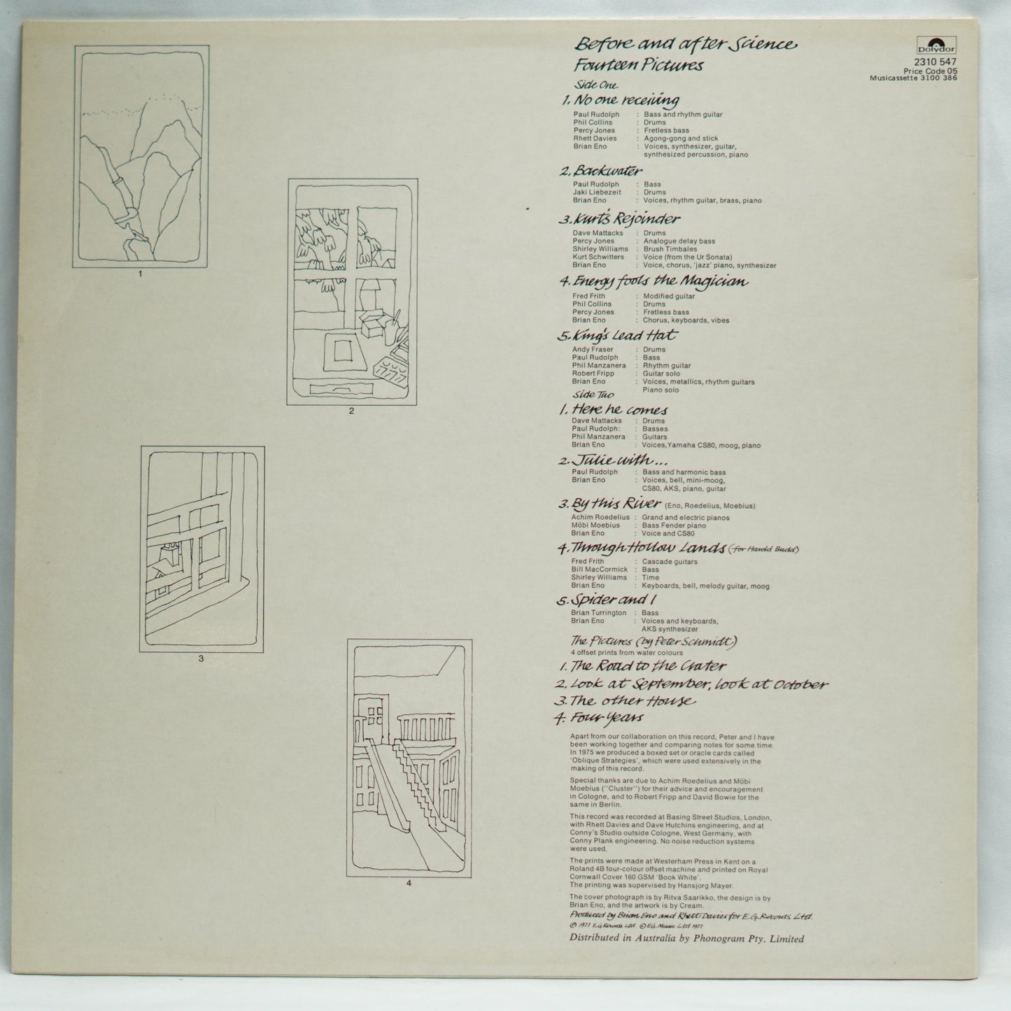 Brian Eno – Before And After Science