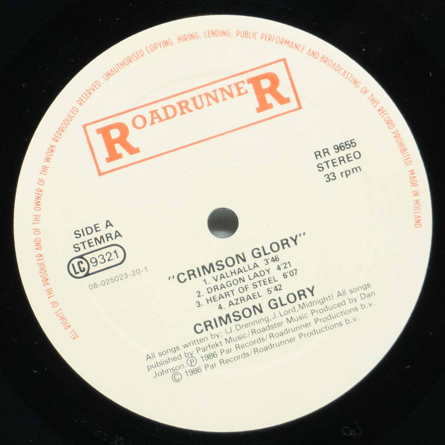 Crimson Glory – Crimson Glory ‎