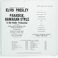 Elvis Presley ‎– Paradise, Hawaiian Style
