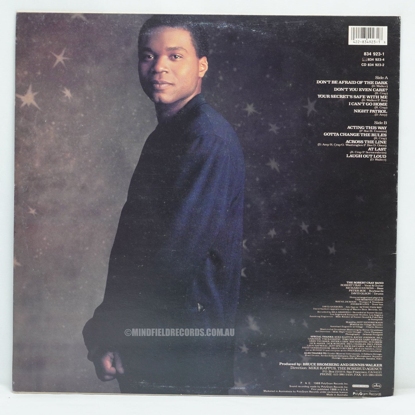 The Robert Cray Band – Don't Be Afraid Of The Dark
