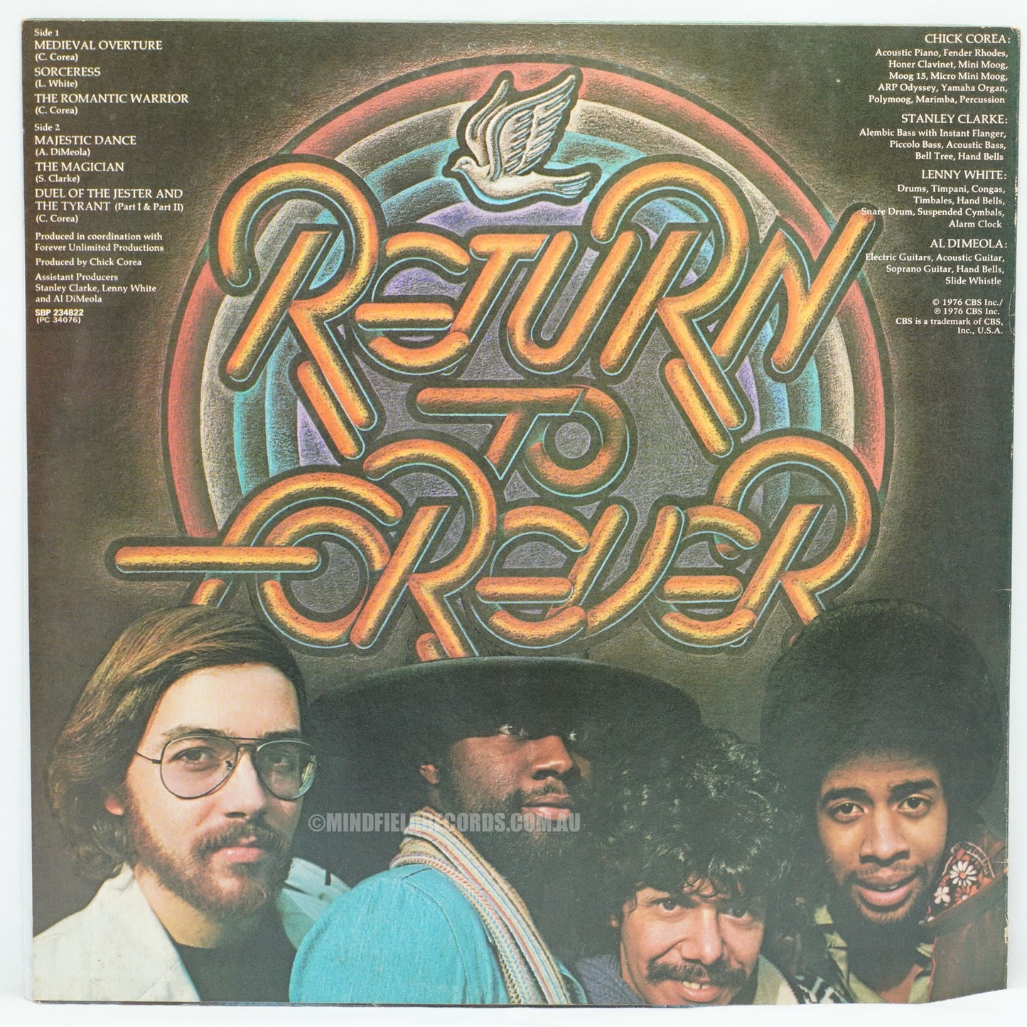 Return To Forever ‎– Romantic Warrior