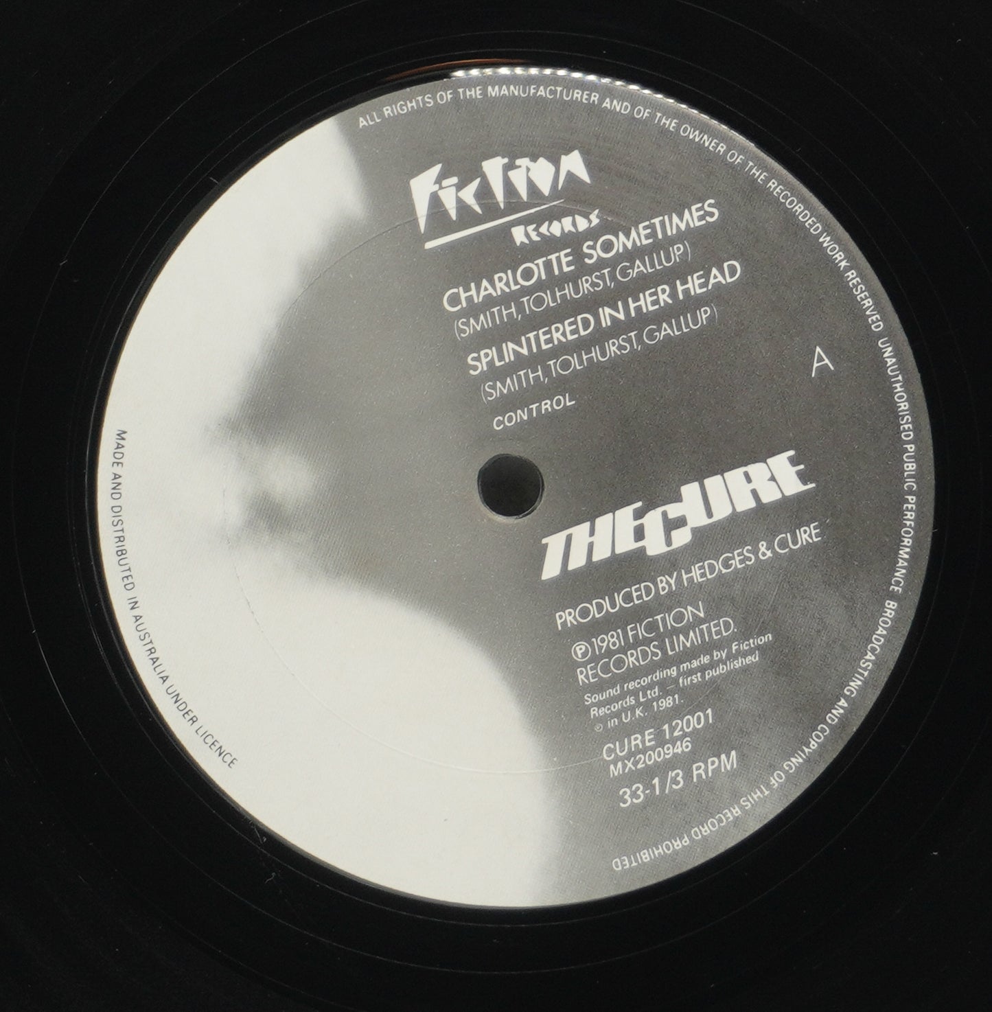 The Cure ‎– Charlotte Sometimes