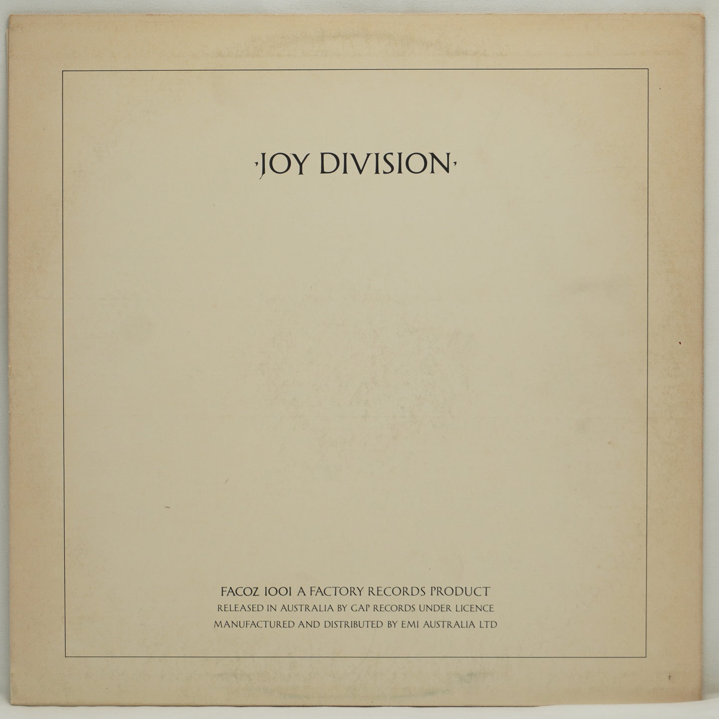 Joy Division – Closer