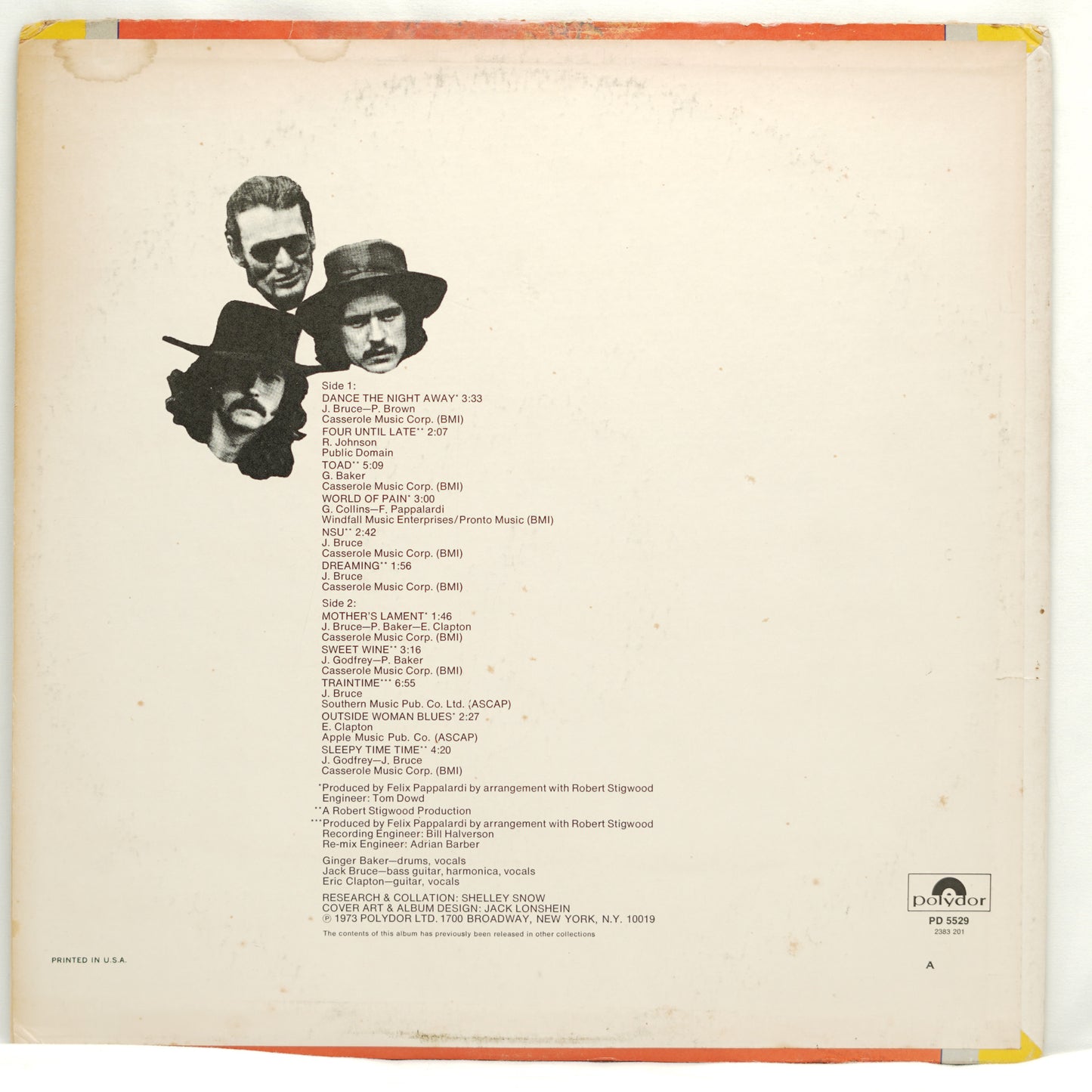 Cream – Off The Top