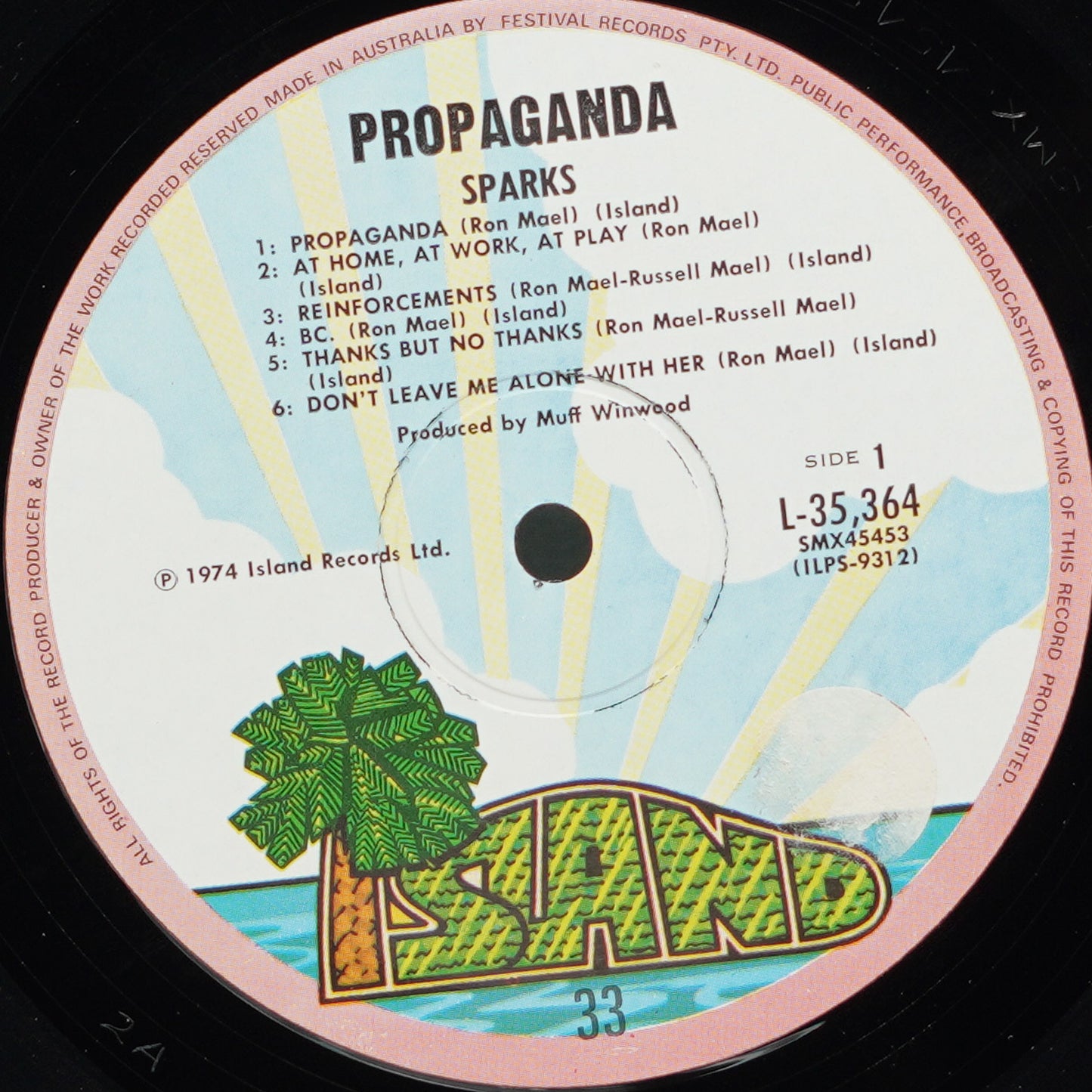 Sparks ‎– Propaganda