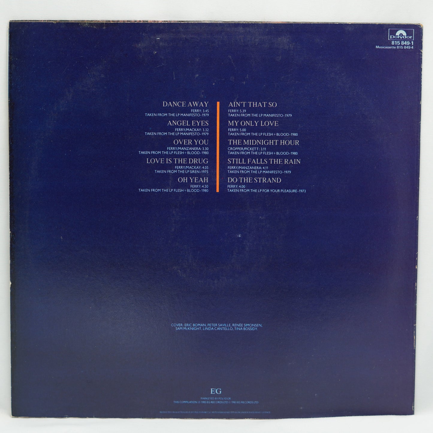 Roxy Music – The Atlantic Years 1973 - 1980