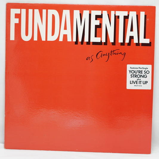 Mental as anything - fundamental as anything front cover