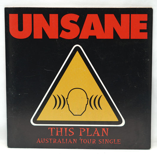 Unsane ‎– This Plan Australian Tour Single