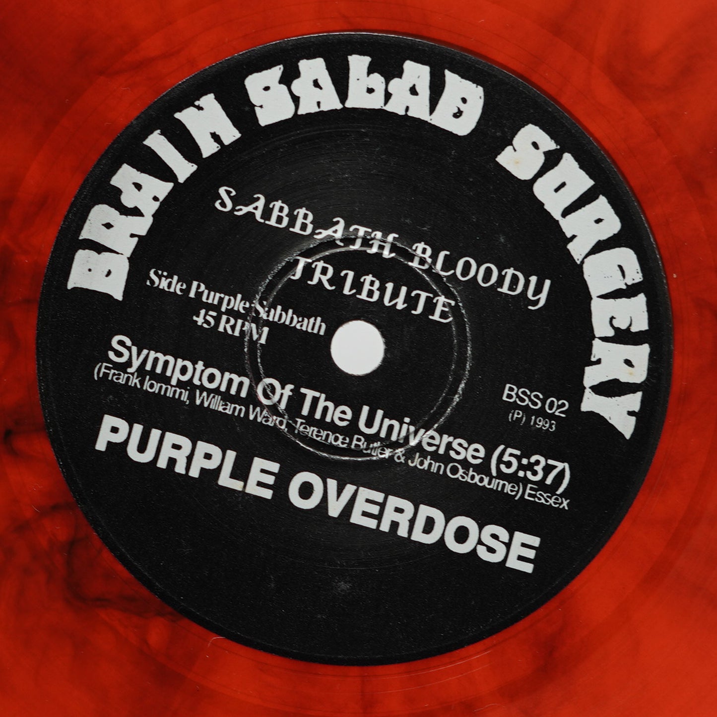 Bored! / Purple Overdose ‎– Sabbath Bloody Tribute