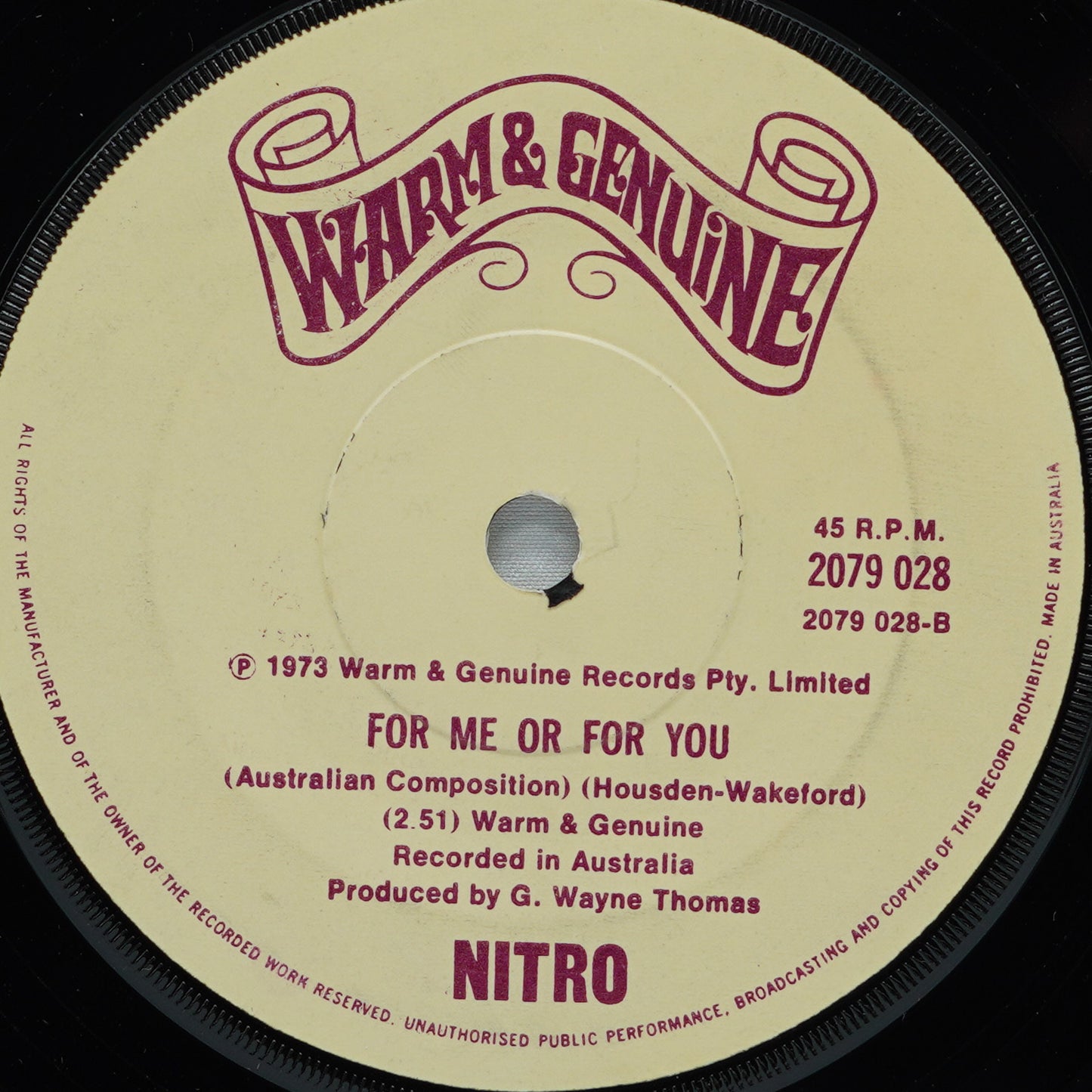 Nitro ‎– Blues In My Shoes