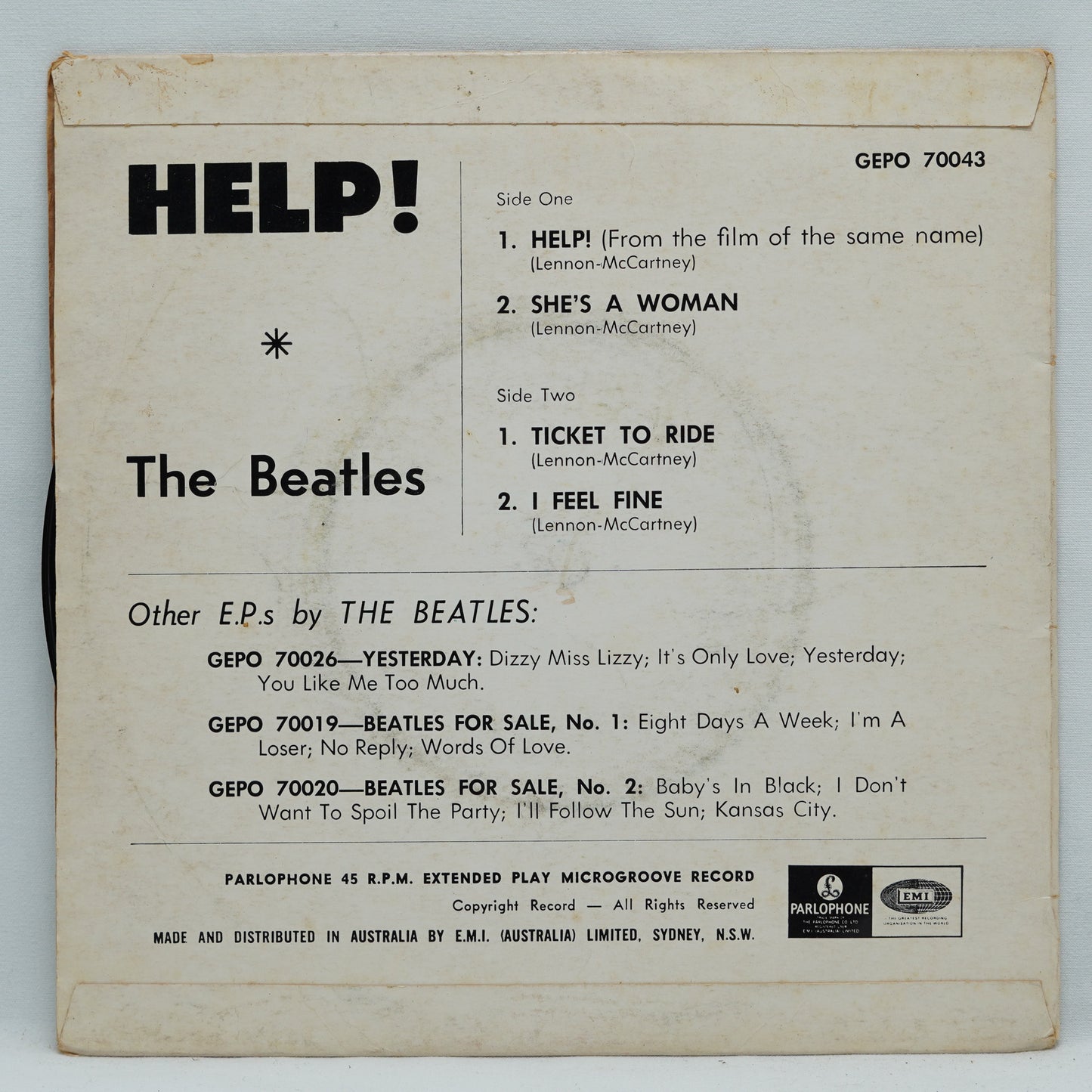 The Beatles – Help!