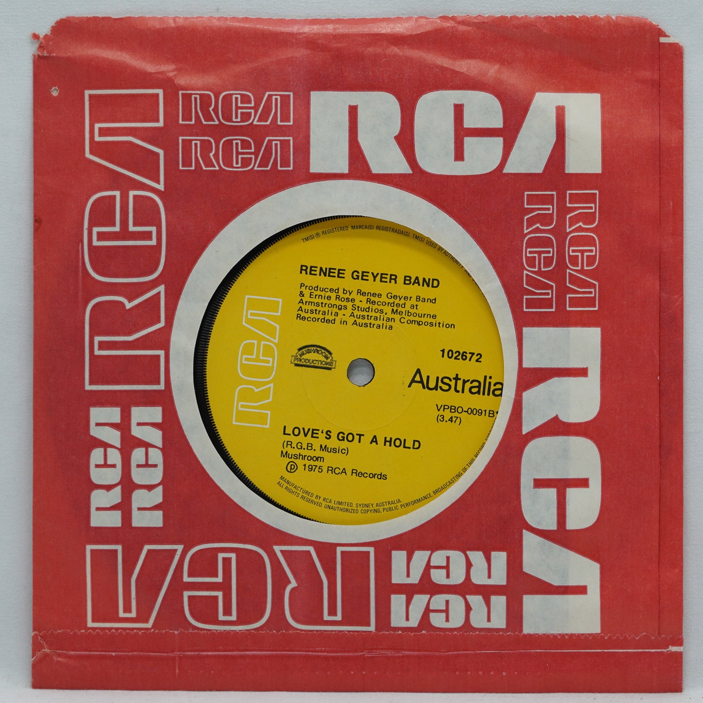 Renee Geyer Band ‎– (I Give You) Sweet