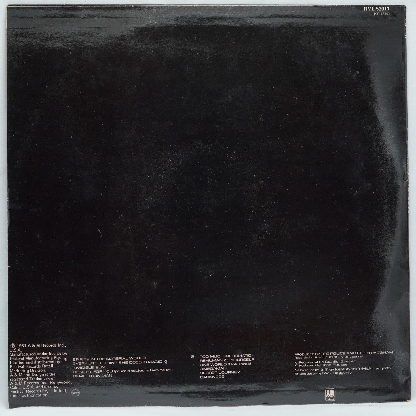 The Police – Ghost In The Machine