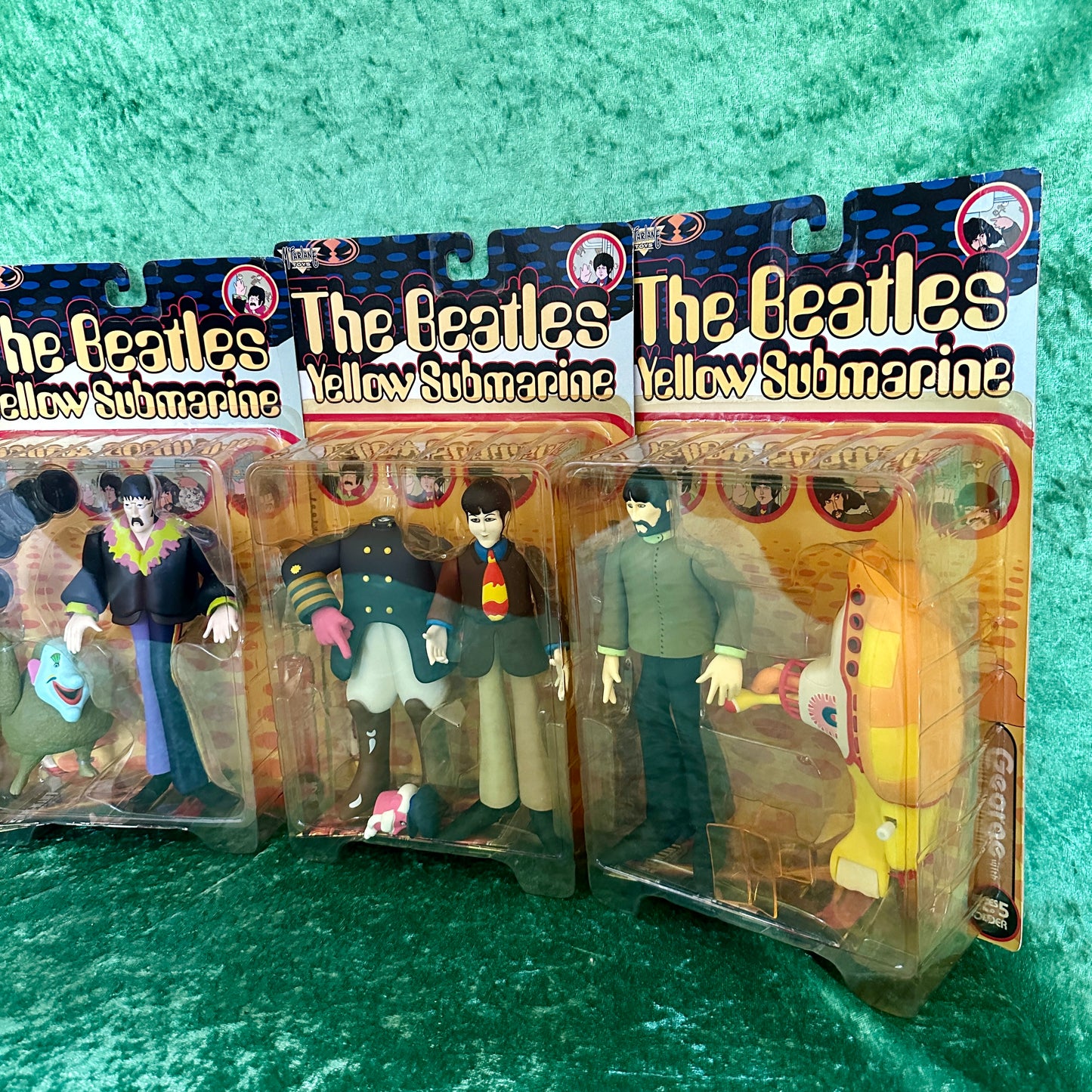 The Beatles Yellow Submarine set of 6 Figurines by McFarlane Toys