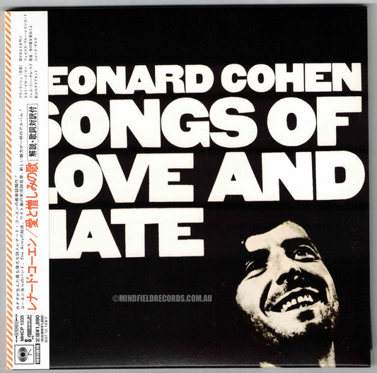 Leonard Cohen ‎– Songs Of Love And Hate