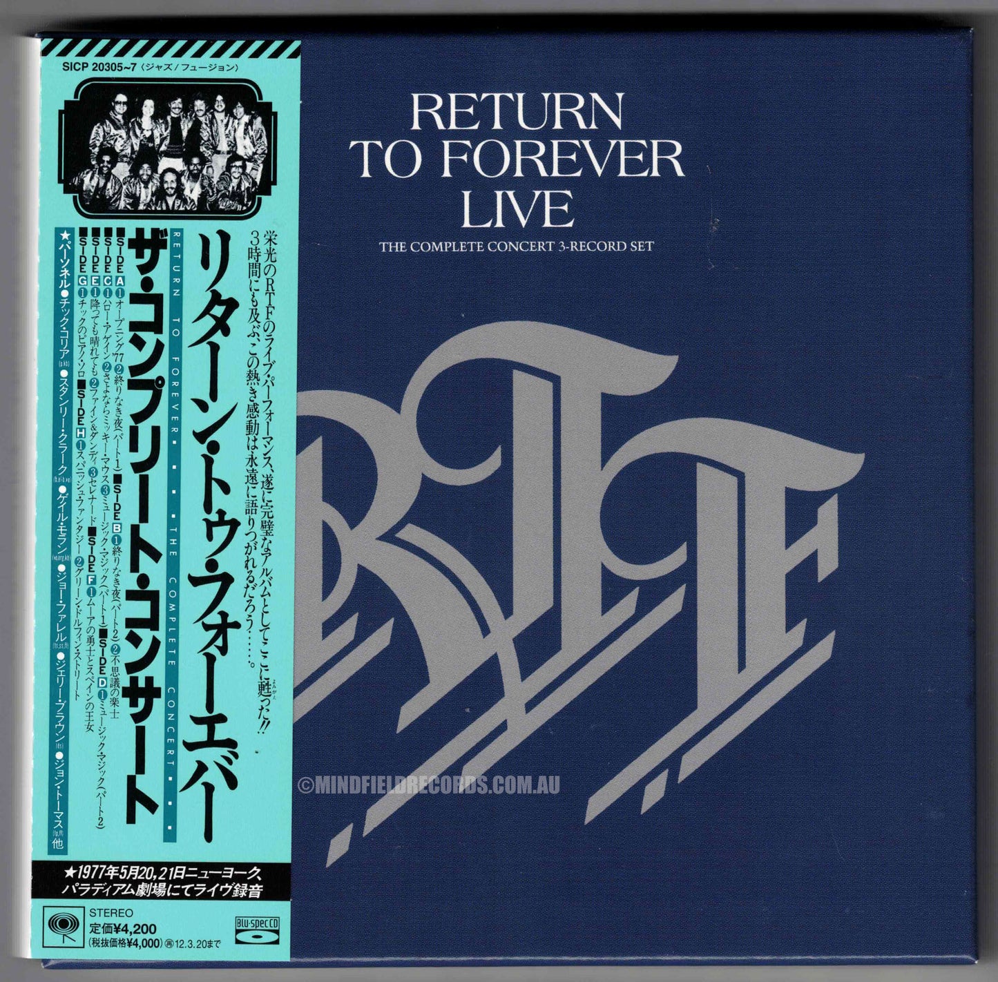 Return To Forever ‎– Live (The Complete Concert)