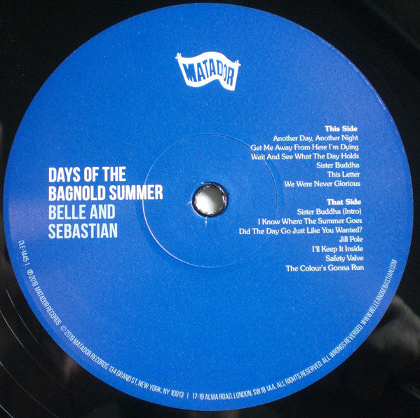 Belle And Sebastian – Days Of The Bagnold Summer