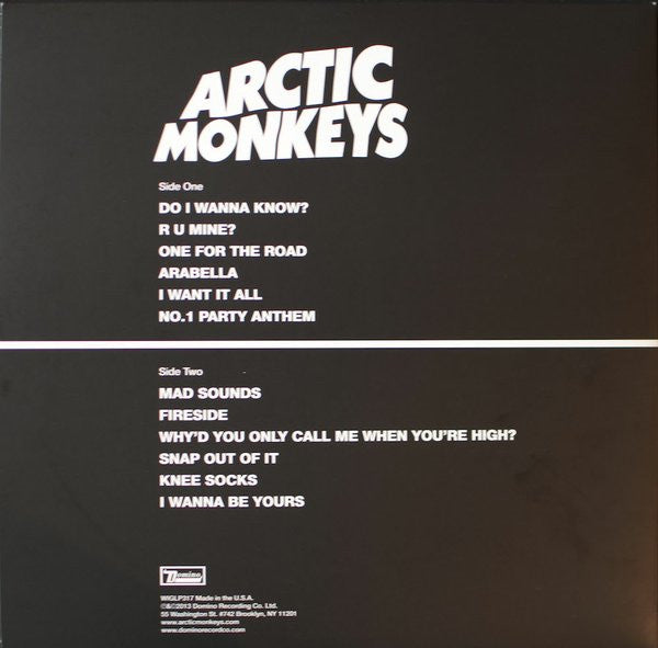 Arctic Monkeys – AM