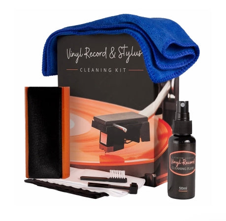 Vinyl Record Cleaning Kit (7-Piece Kit)