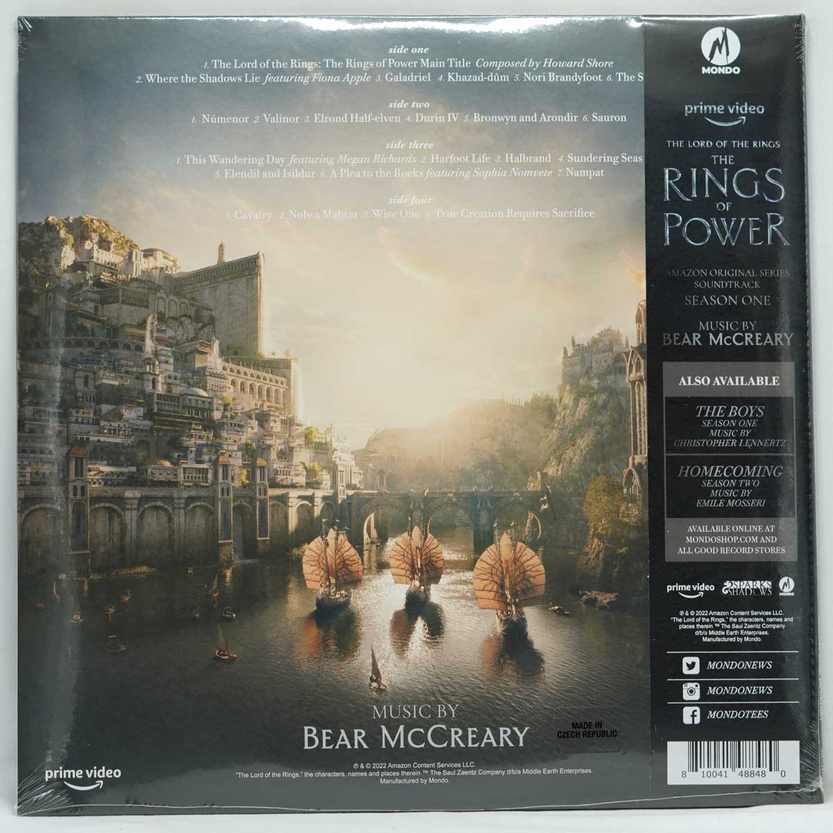 Bear McCreary ‎– The Lord Of The Rings: The Rings Of Power (Season One)
