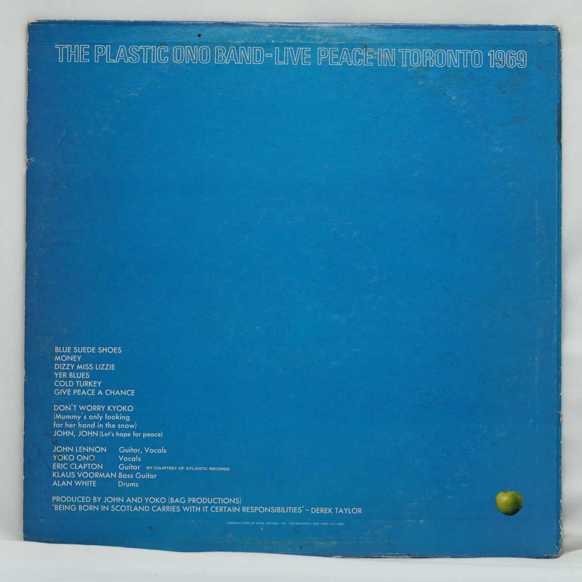 The Plastic Ono Band – Live Peace In Toronto 1969