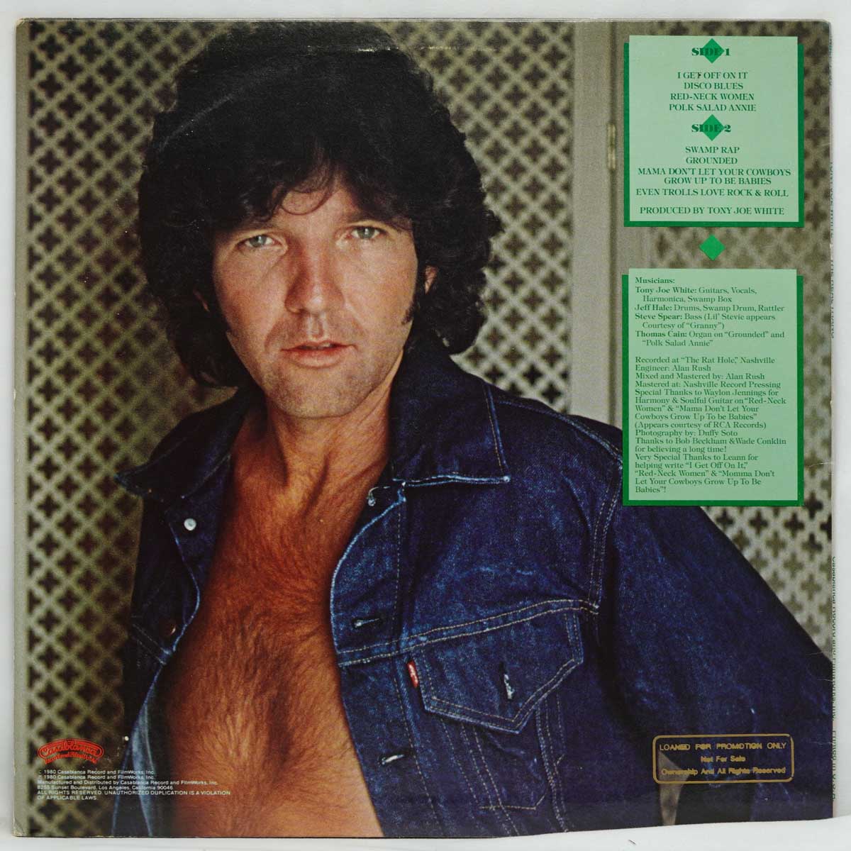 Tony Joe White ‎– The Real Thang